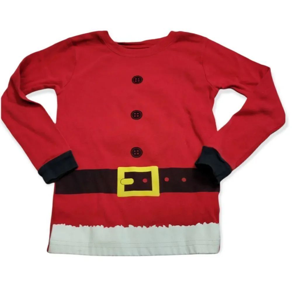 Santa Clause Christmas pajama shirt xs4/5